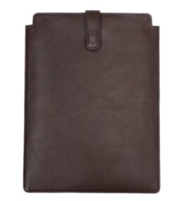 Leather Laptop Sleeve Brown Colour