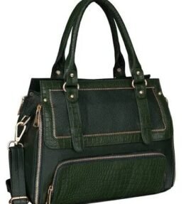 Leather Purse Green Colour
