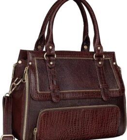 Leather Purse Brown Colour