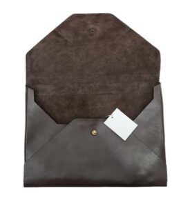 Leather Laptop Softy Brown Colour