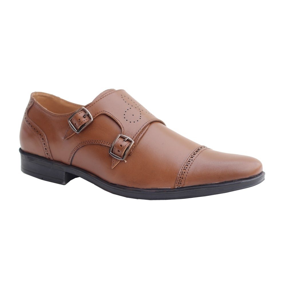 Brown_Pure_Leather_Monk_Shoes-1 Brown_Pure_Leather_Monk_Shoes-1