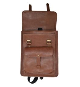 Leather Laptop Bag Tan Colour