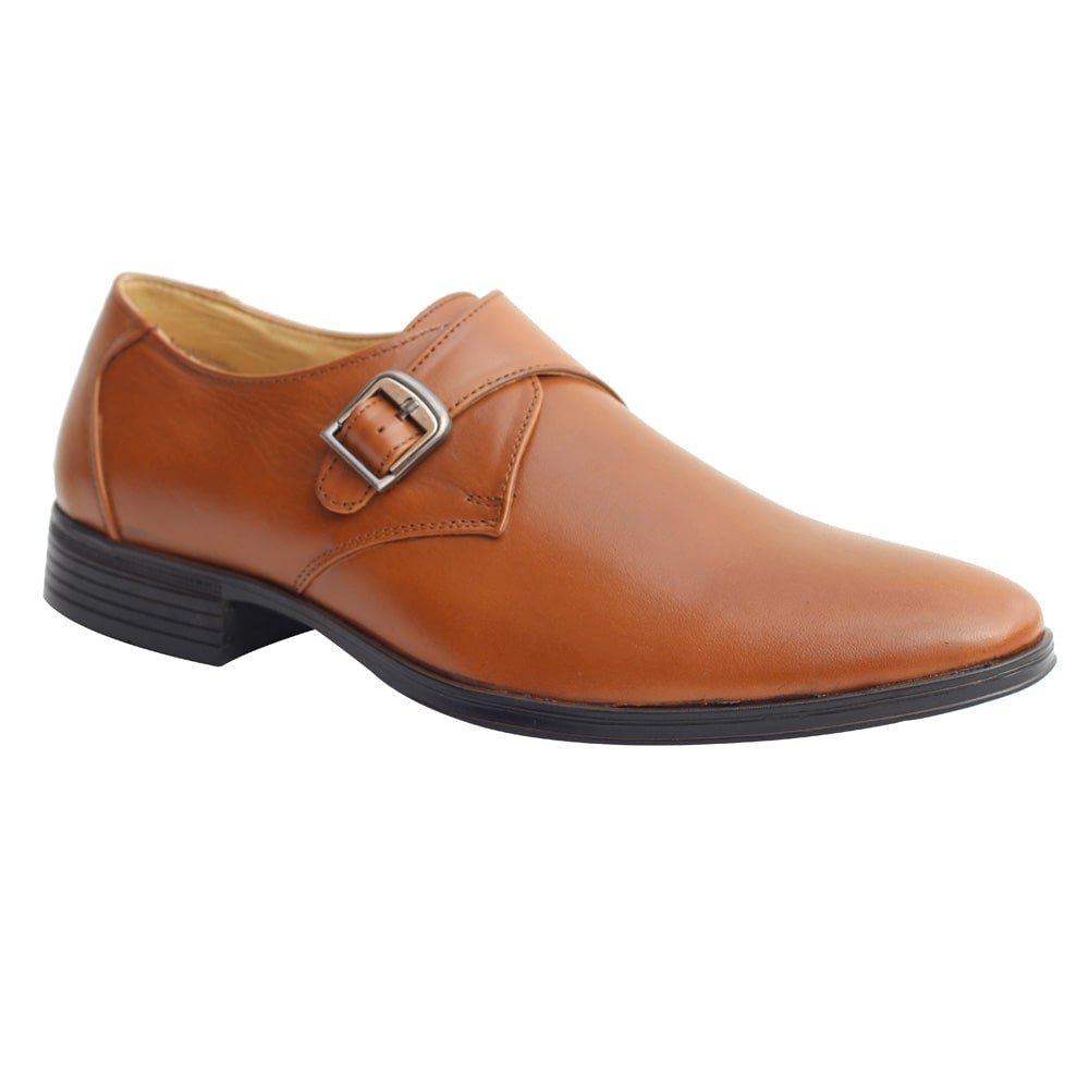 Tan_Casual_Leather_Monk_Shoes-1 Tan_Casual_Leather_Monk_Shoes-1