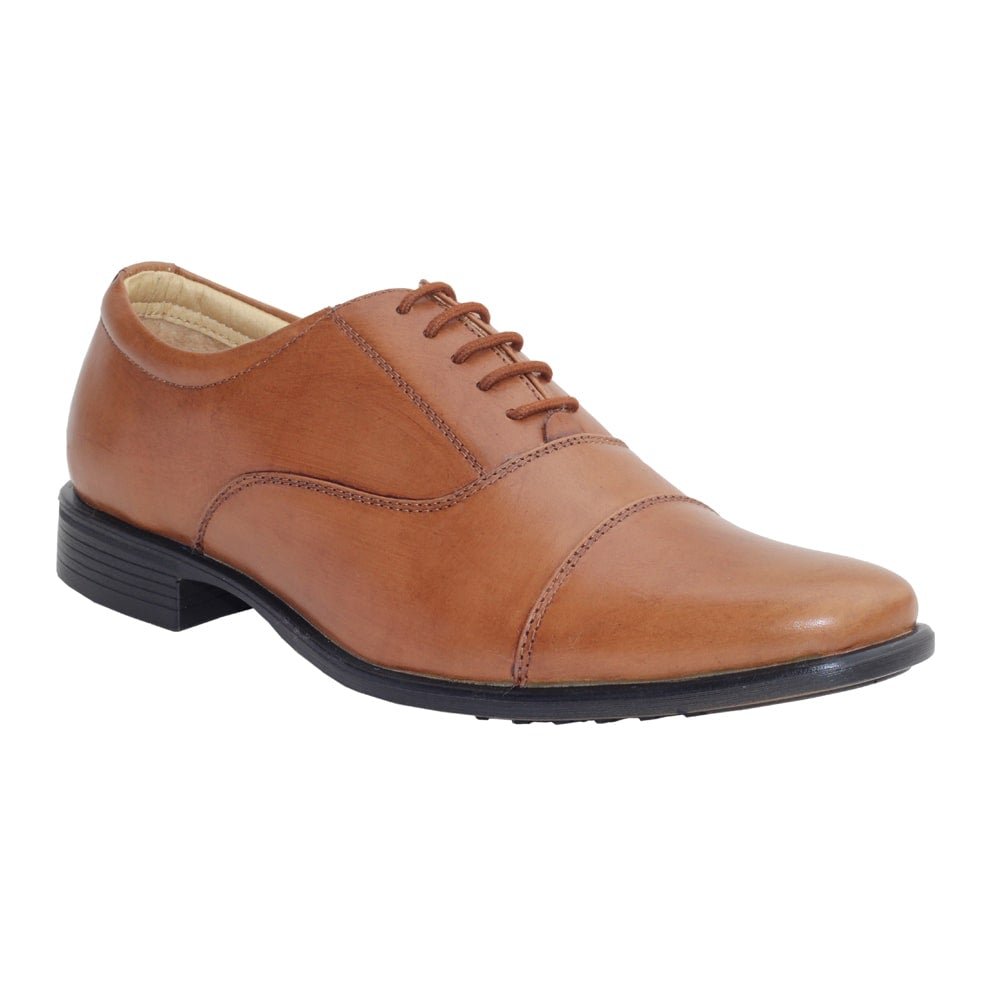 Tan_Synthetic_Leather_Oxford_Shoes-1 Tan_Synthetic_Leather_Oxford_Shoes-1